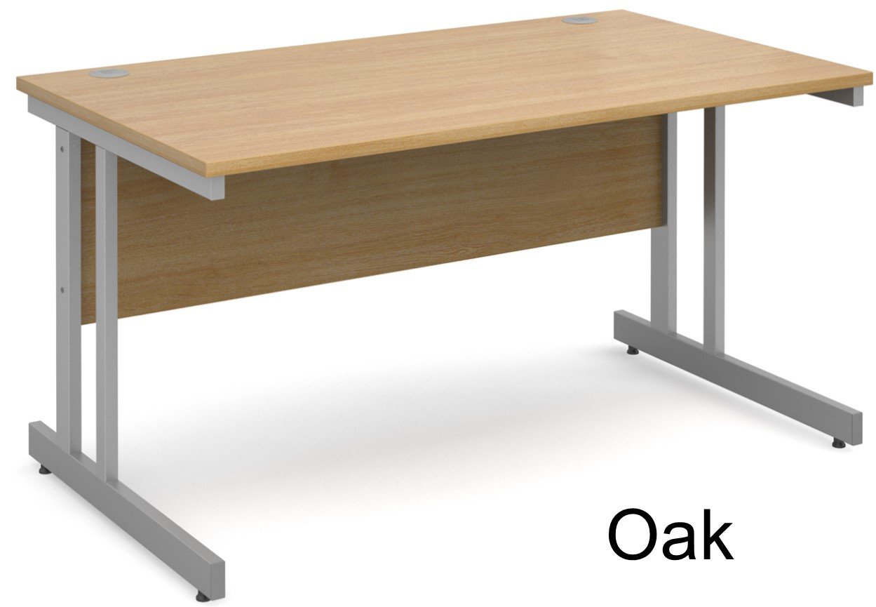 Momento straight desk 800mm deep