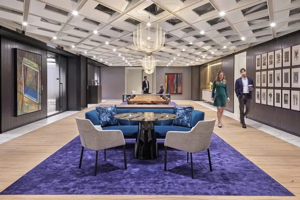 Financial Services workspace project in London