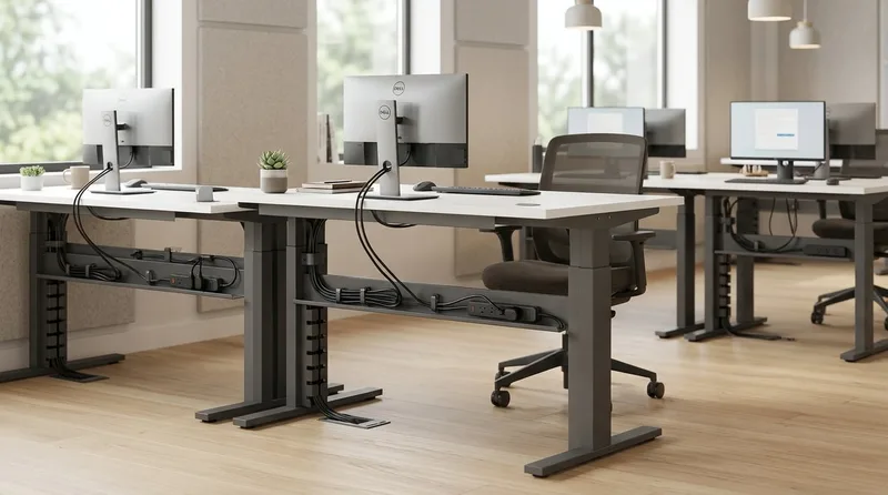 Cable Managed Desking